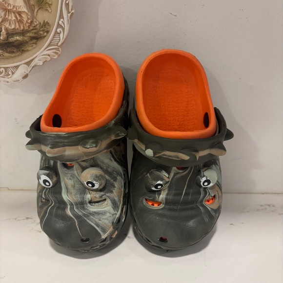 Clog Classic Dinosaur Green Shoes Boys Toddlers (Size: 10) - Picture 1 of 10